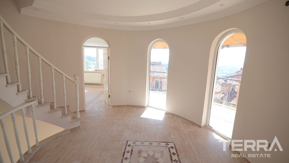 Villa zu verkaufen mit Panoramablick in Oba, Alanya - 9683