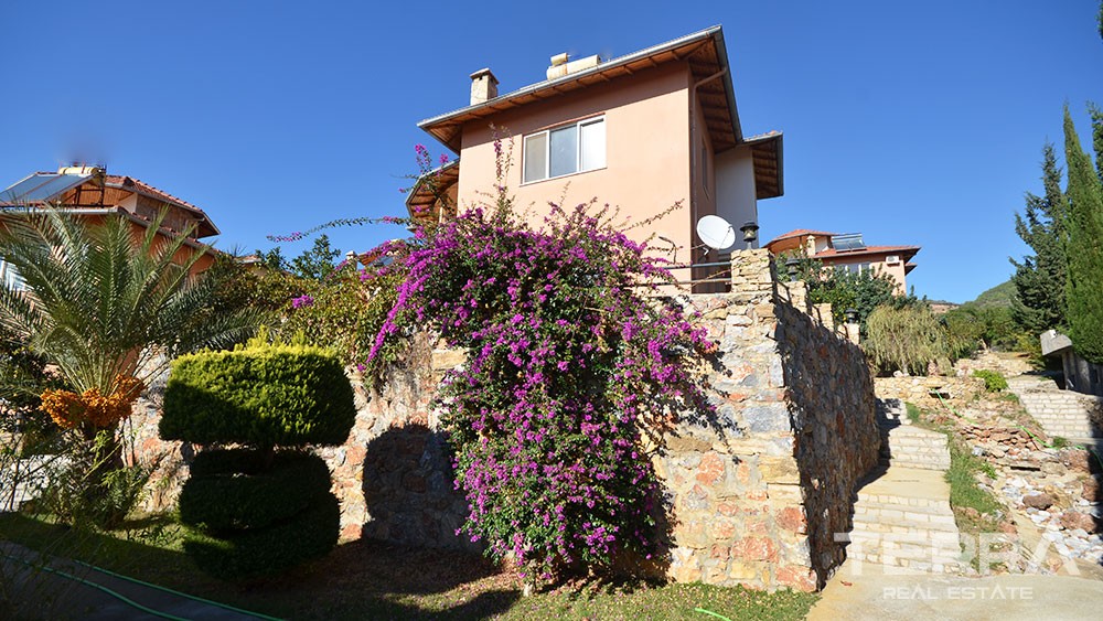 Villa zu verkaufen mit Panoramablick in Oba, Alanya - 9693