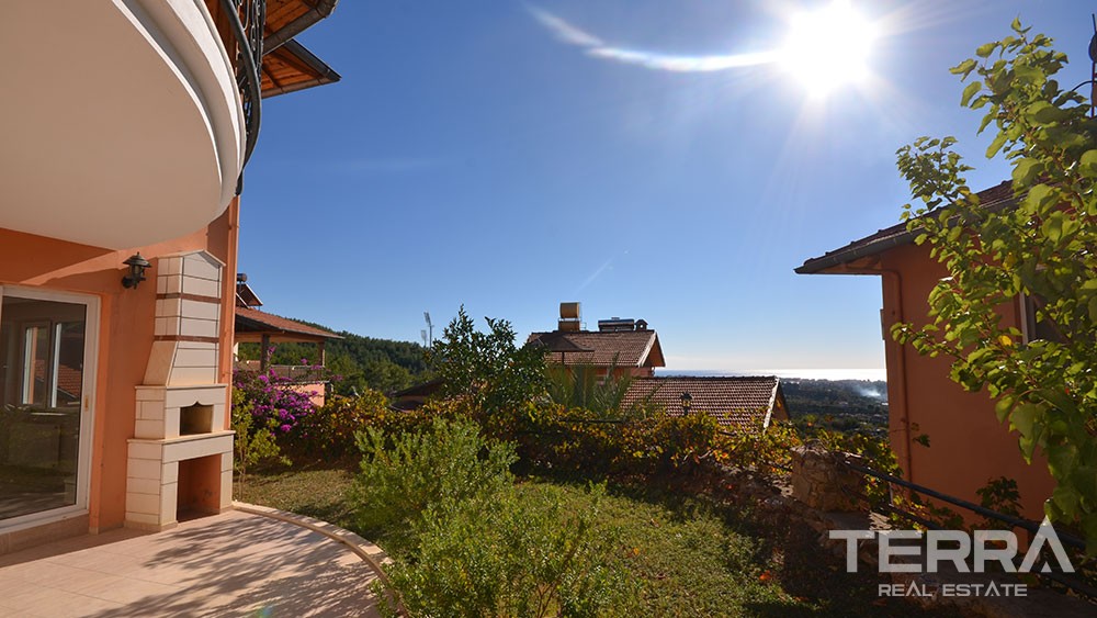 Villa zu verkaufen mit Panoramablick in Oba, Alanya - 9703