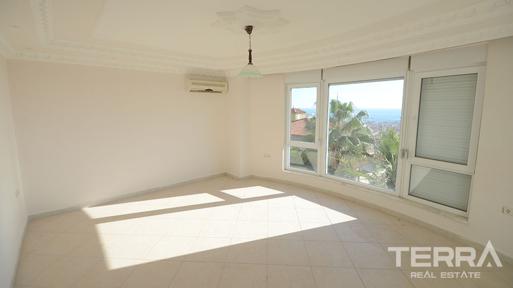 Sea view villa for sale in Alanya City with private pool - 9949