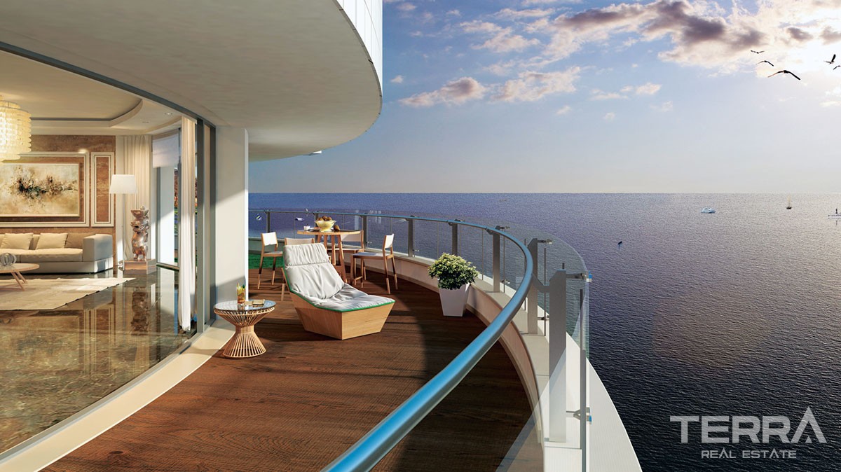 Exclusive seafront apartments in Istanbul for sale - 9995