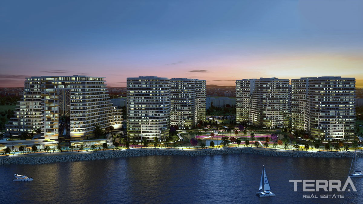 Exclusive seafront apartments in Istanbul for sale - 9996