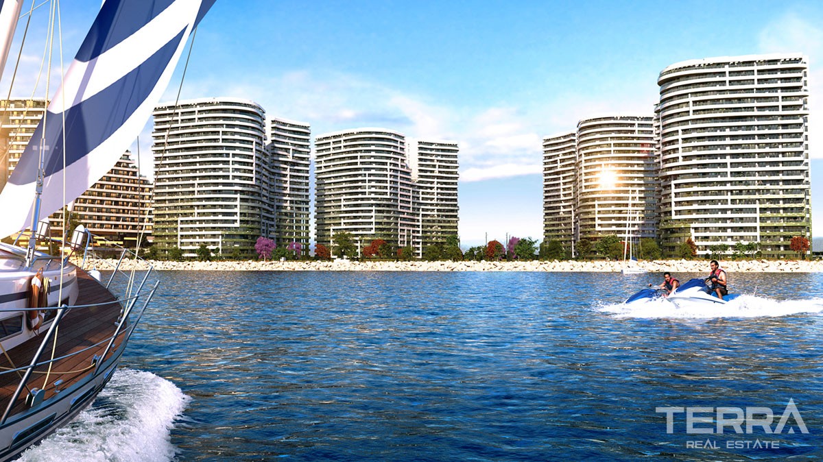 Exclusive seafront apartments in Istanbul for sale