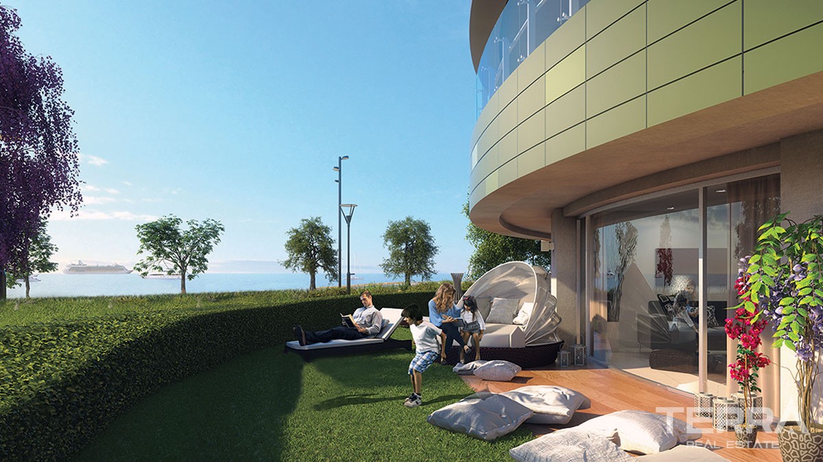 Exclusive seafront apartments in Istanbul for sale - 10003