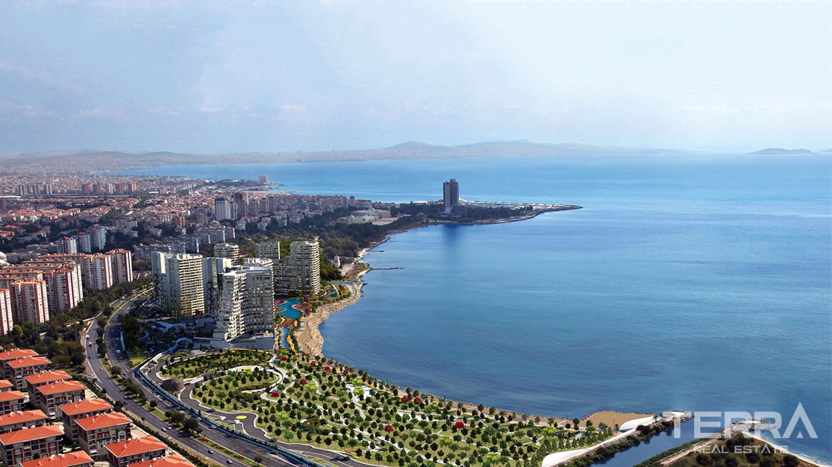 Exclusive seafront apartments in Istanbul for sale - 10004
