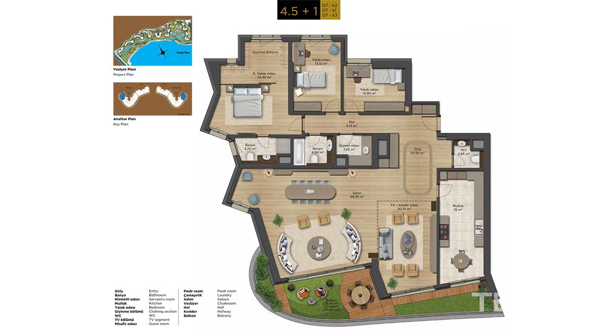 Exclusive seafront apartments in Istanbul for sale - 10005