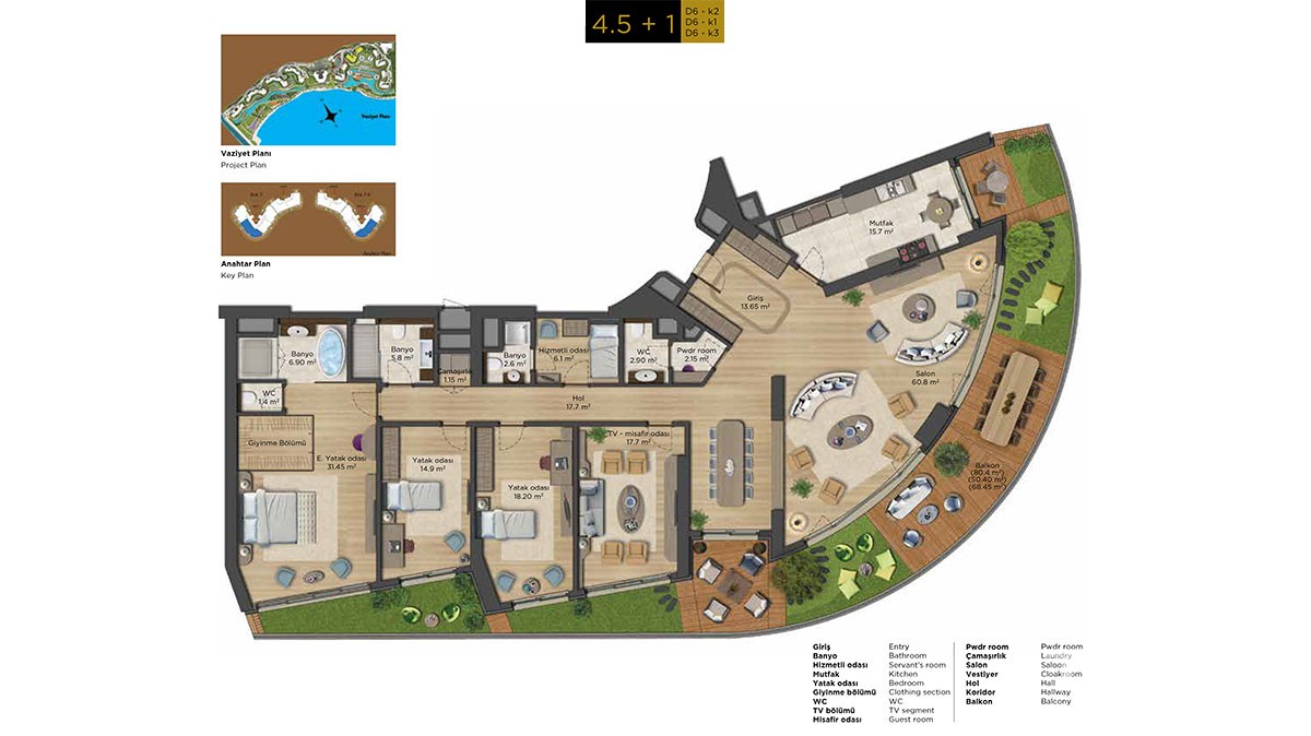 Exclusive seafront apartments in Istanbul for sale - 10006