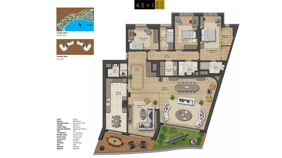 Exclusive seafront apartments in Istanbul for sale - 10007
