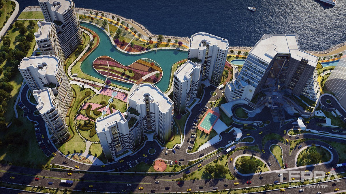 Exclusive seafront apartments in Istanbul for sale - 10009
