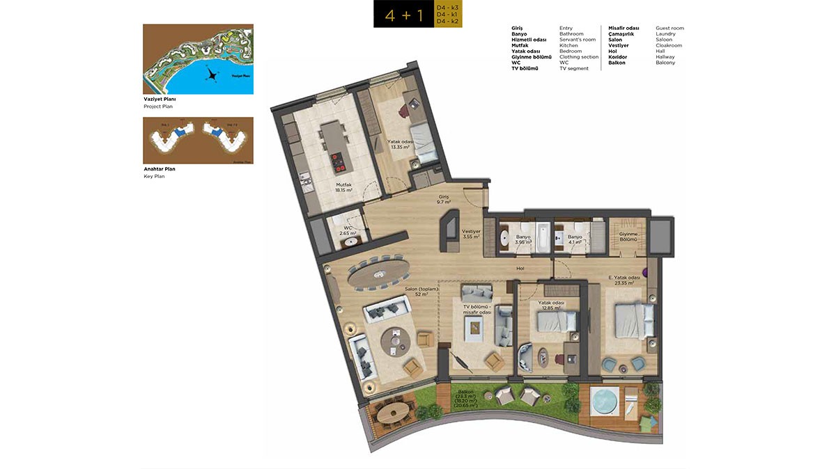 Exclusive seafront apartments in Istanbul for sale - 10010