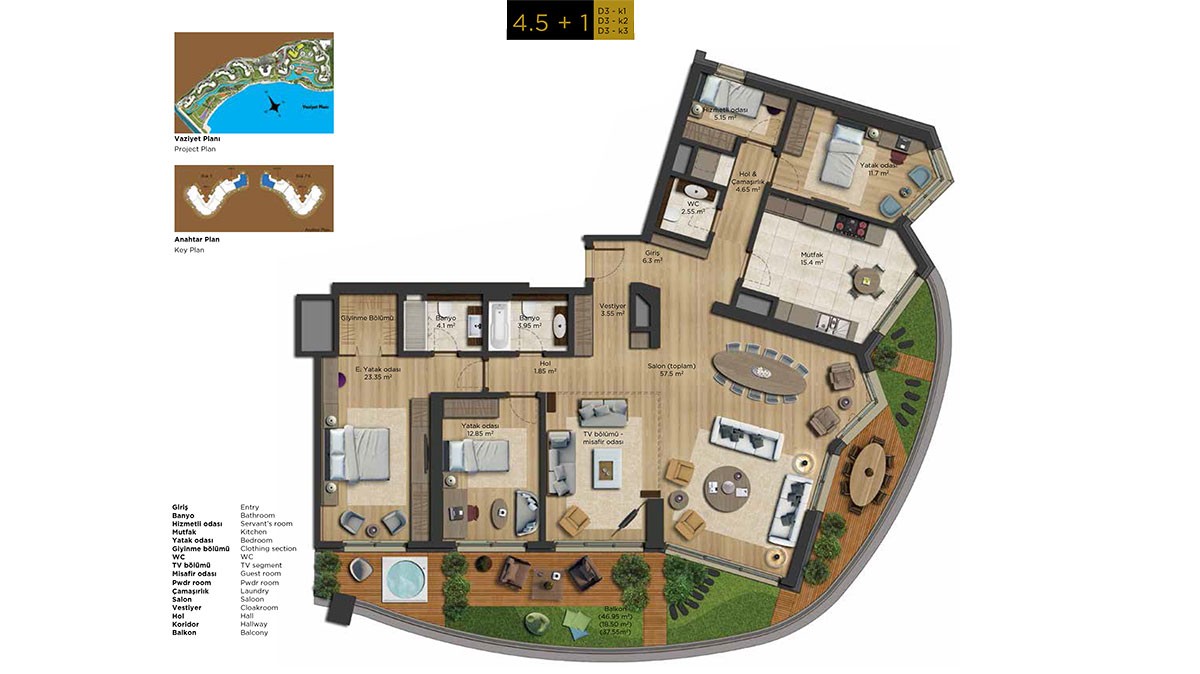 Exclusive seafront apartments in Istanbul for sale - 10012