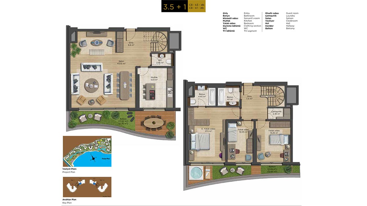 Exclusive seafront apartments in Istanbul for sale - 10013