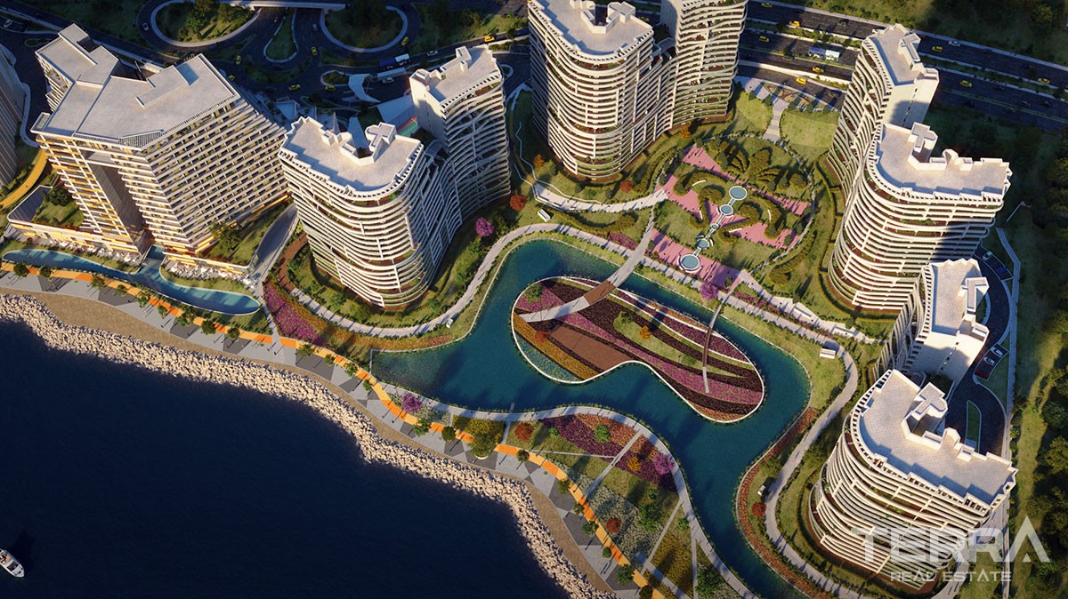 Exclusive seafront apartments in Istanbul for sale - 10014