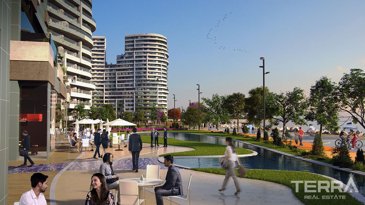 Exclusive seafront apartments in Istanbul for sale - 10015
