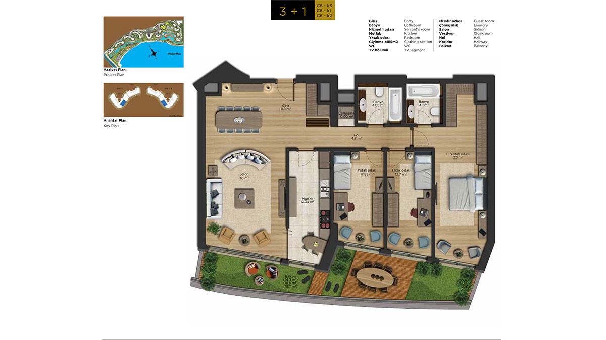 Exclusive seafront apartments in Istanbul for sale - 10016