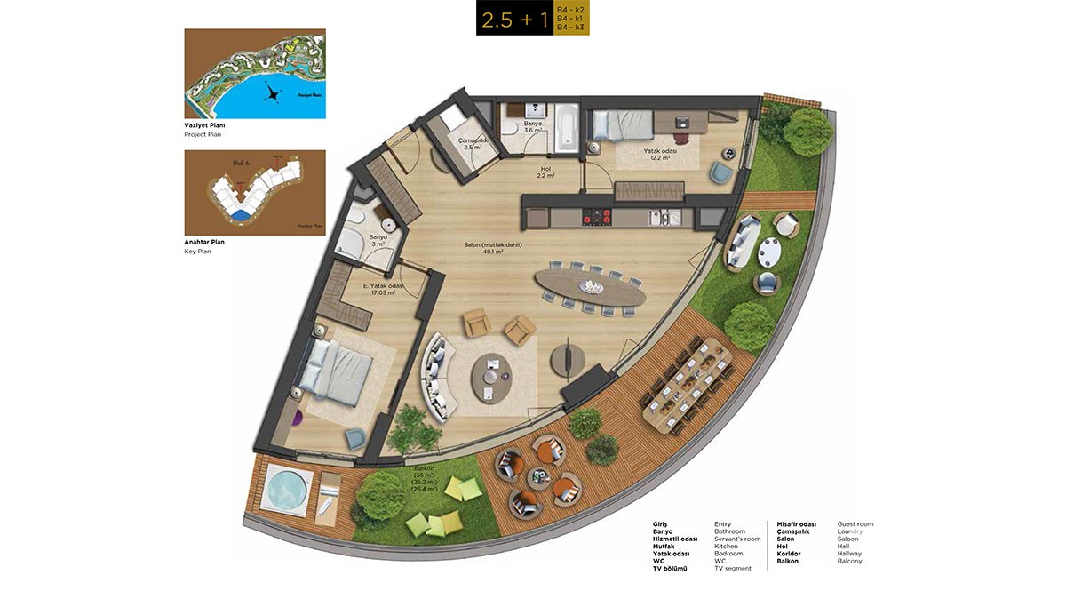 Exclusive seafront apartments in Istanbul for sale - 10018