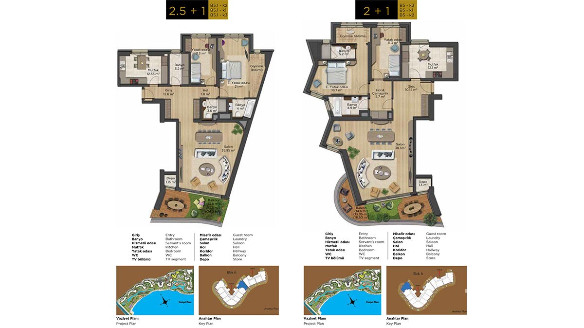 Exclusive seafront apartments in Istanbul for sale - 10020
