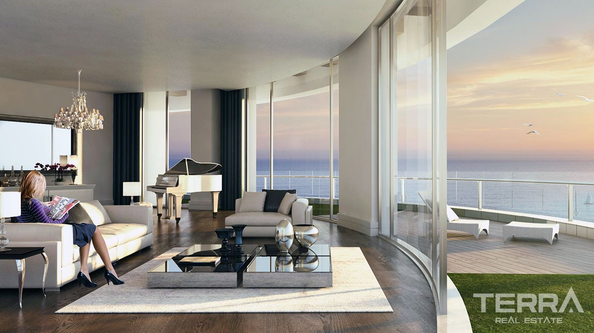 Exclusive seafront apartments in Istanbul for sale - 10021