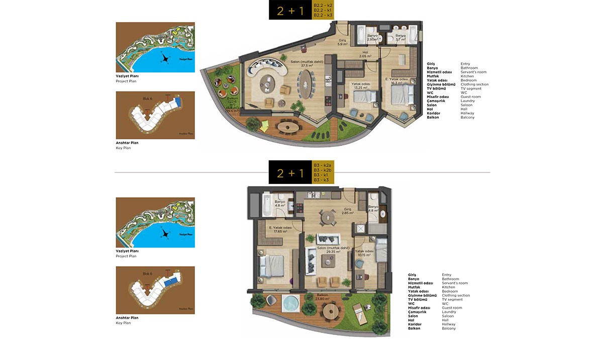 Exclusive seafront apartments in Istanbul for sale - 10022