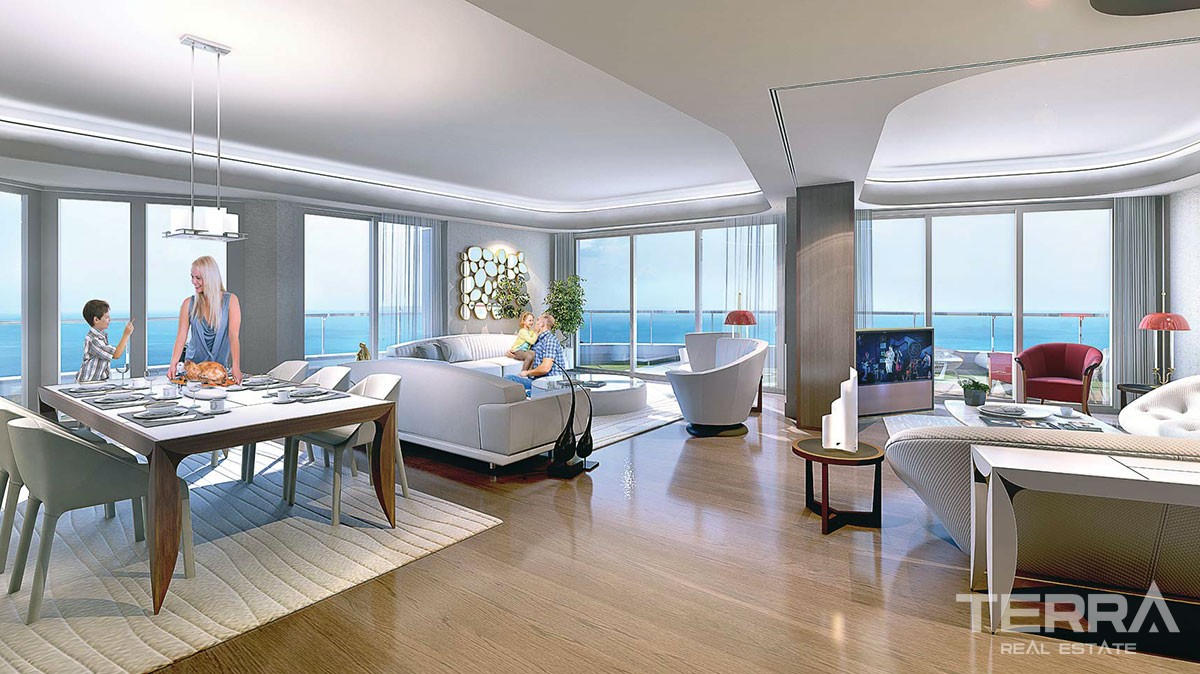 Exclusive seafront apartments in Istanbul for sale - 10027