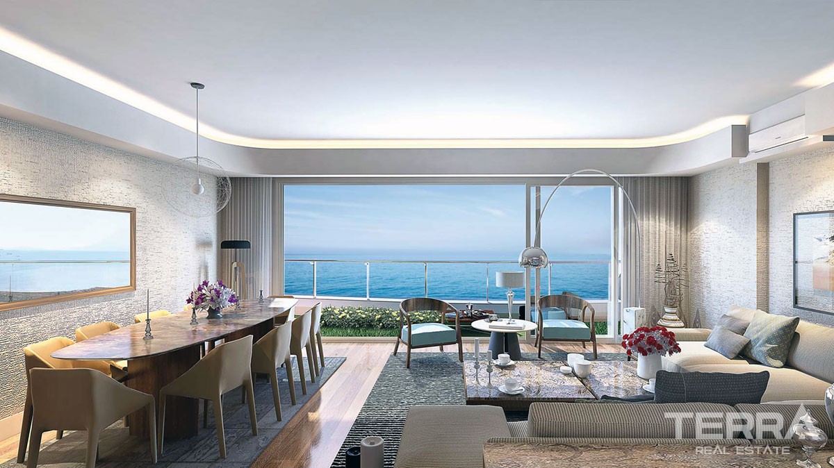 Exclusive seafront apartments in Istanbul for sale - 10029