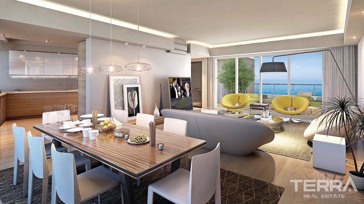 Exclusive seafront apartments in Istanbul for sale - 10030