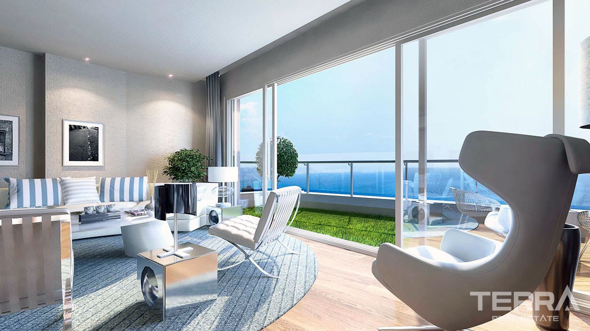 Exclusive seafront apartments in Istanbul for sale - 10031