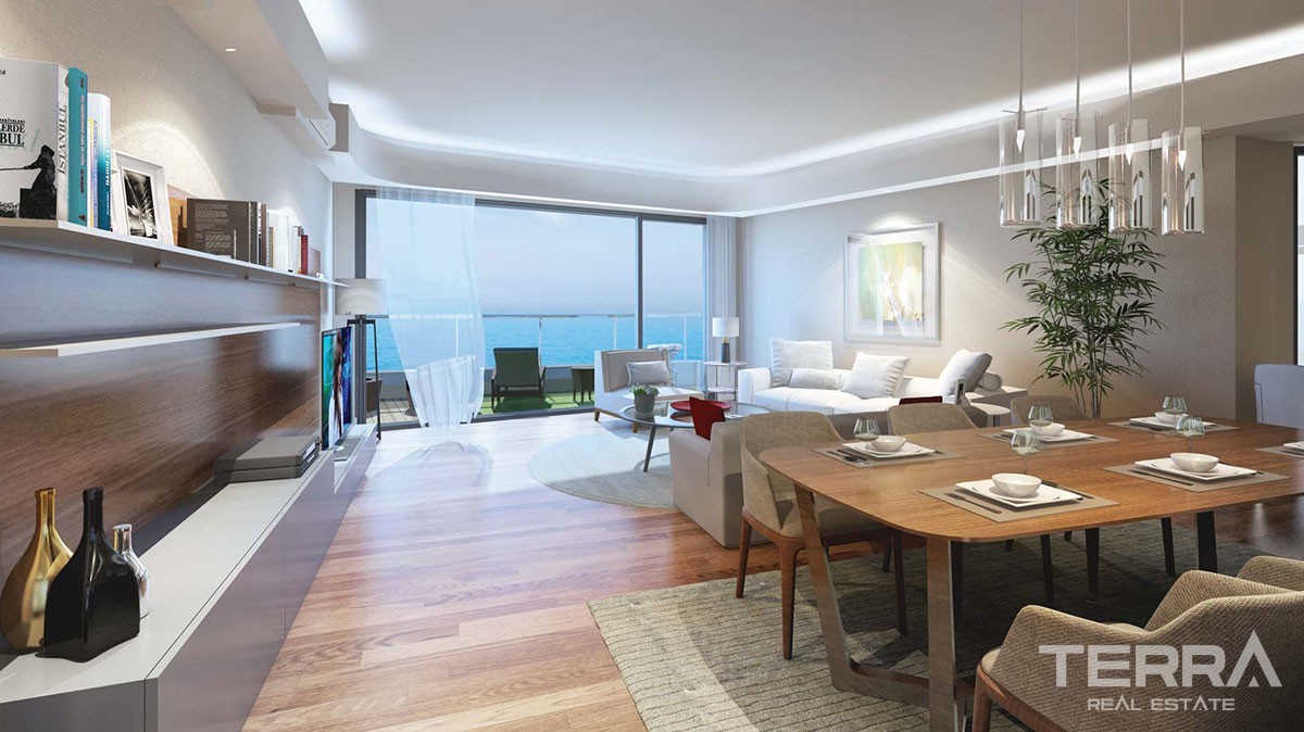 Exclusive seafront apartments in Istanbul for sale - 10032