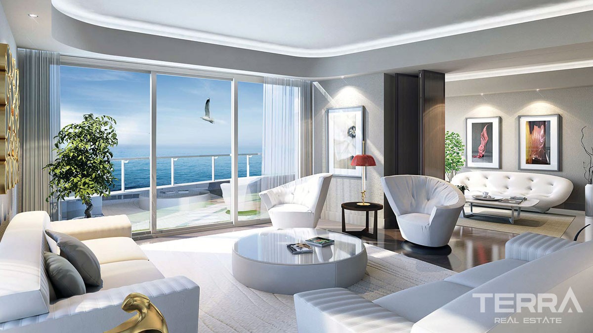Exclusive seafront apartments in Istanbul for sale - 10034