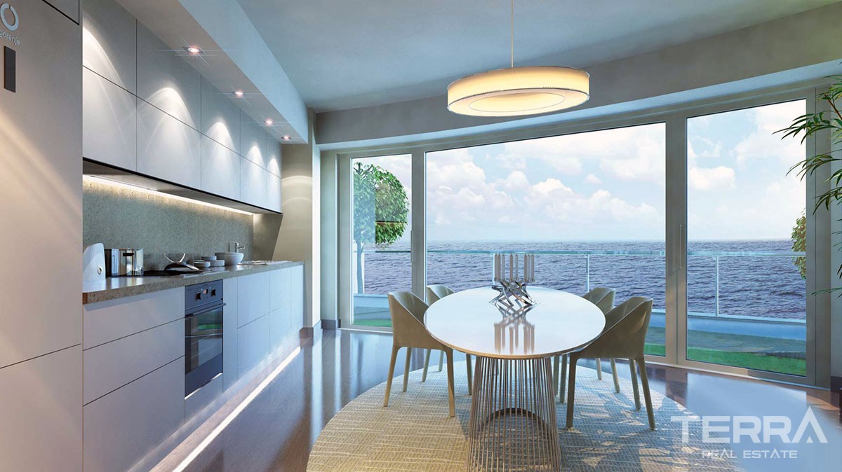 Exclusive seafront apartments in Istanbul for sale - 10036