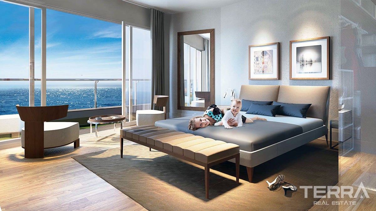 Exclusive seafront apartments in Istanbul for sale - 10037