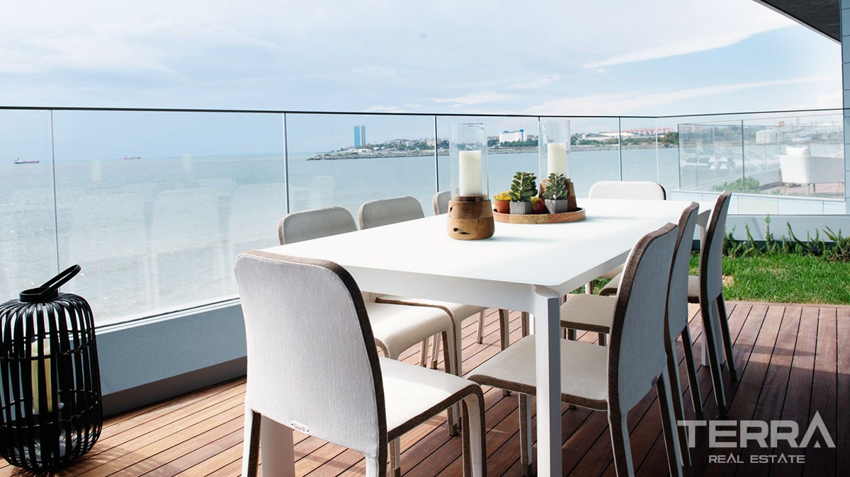 Exclusive seafront apartments in Istanbul for sale - 10040