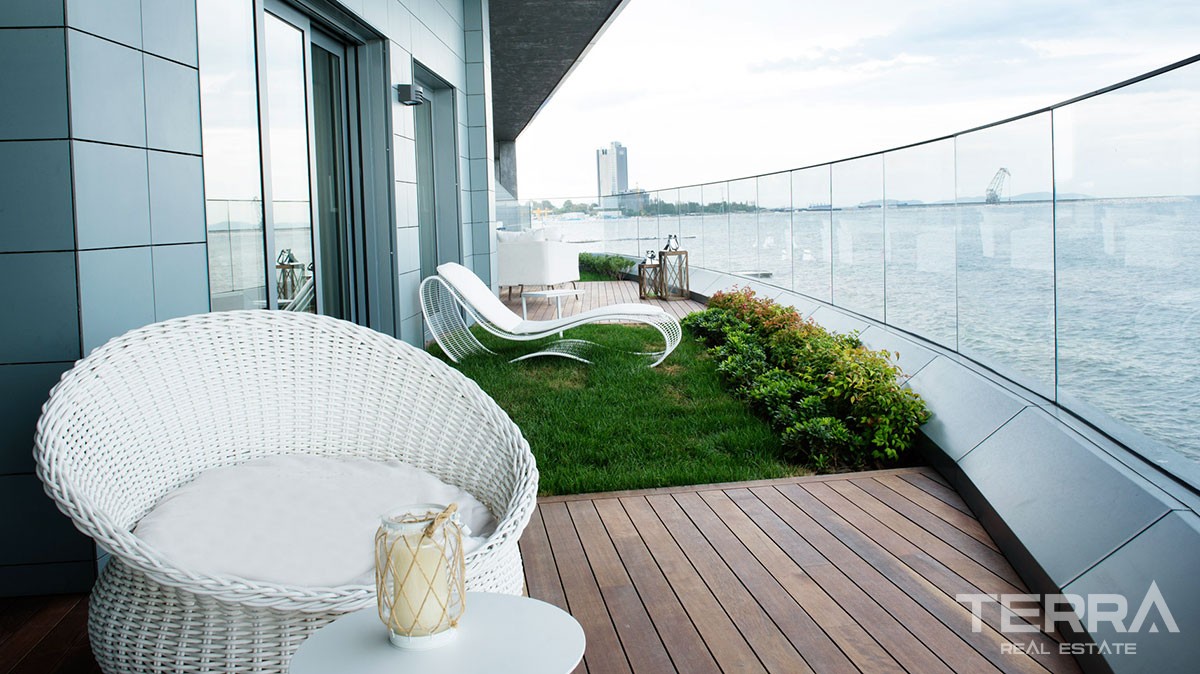 Exclusive seafront apartments in Istanbul for sale - 10047