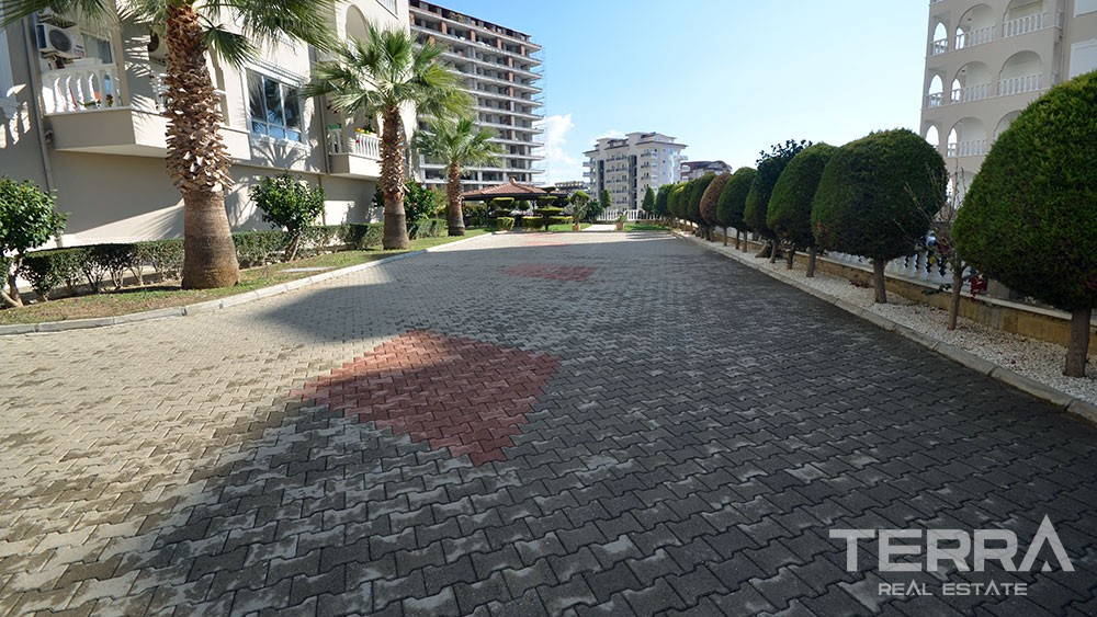 Sea view penthouse for sale in Cikcilli, Alanya - 10108