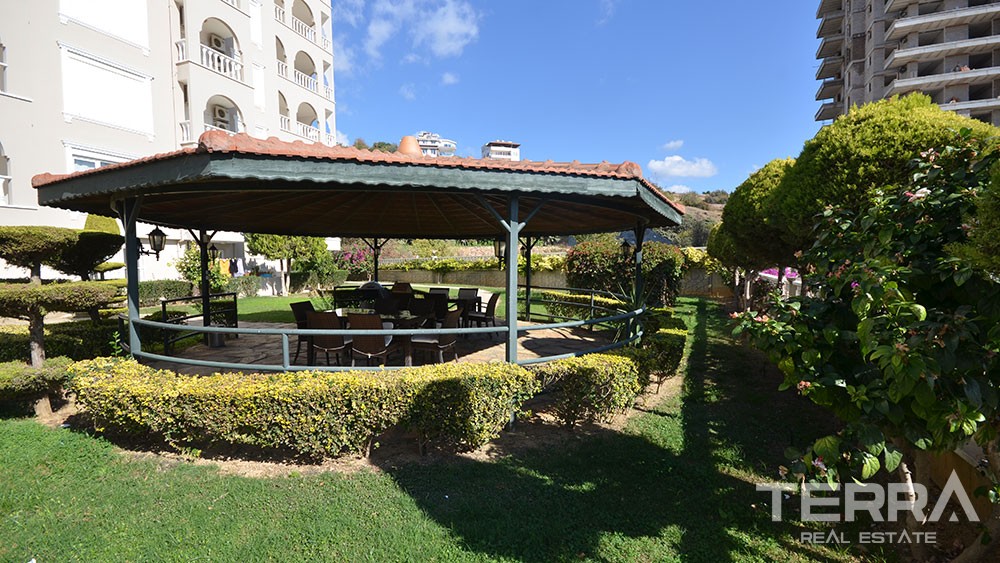 Sea view penthouse for sale in Cikcilli, Alanya - 10111