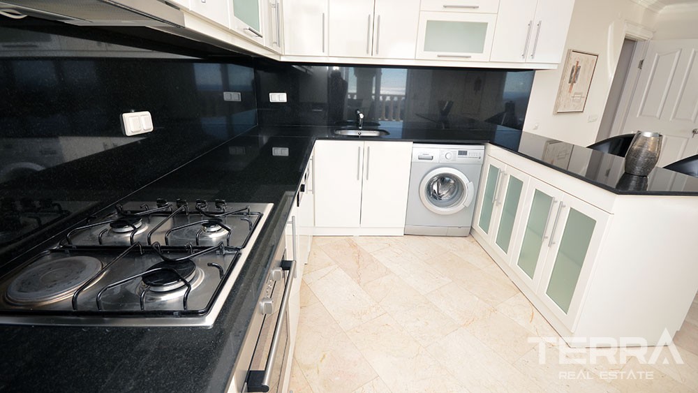 Sea view penthouse for sale in Cikcilli, Alanya - 10117