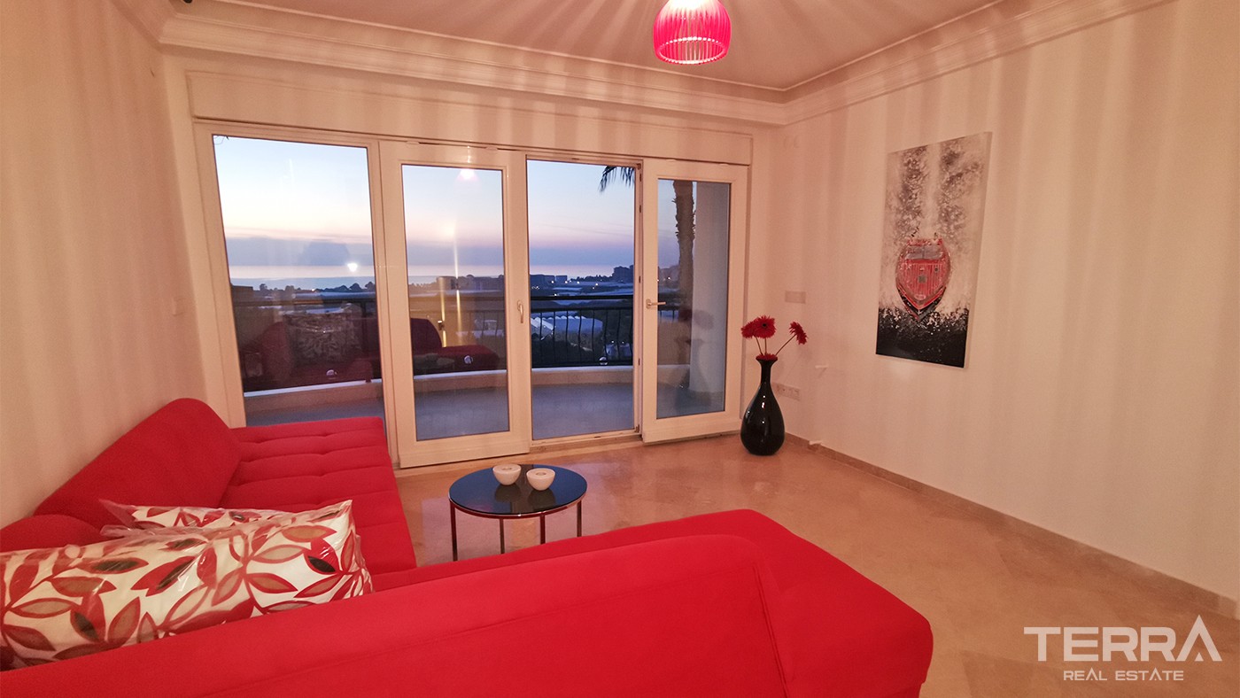 Sea View Detached House With Private Pool in Alanya Kargıcak - 33824