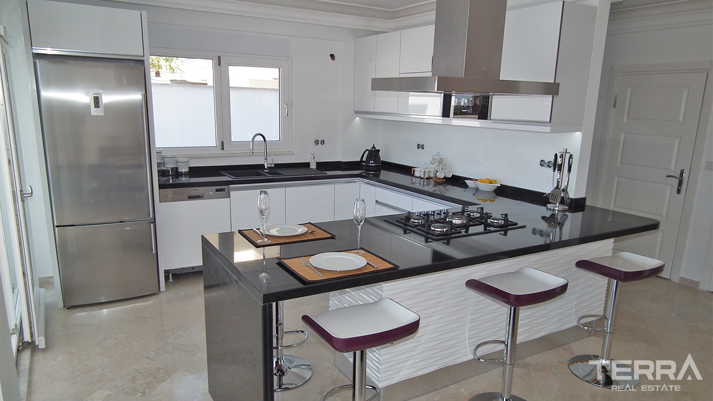 Sea View Detached House With Private Pool in Alanya Kargıcak - 33829