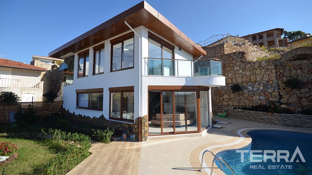 Detached villa for sale in Kargicak, Alanya - 10189