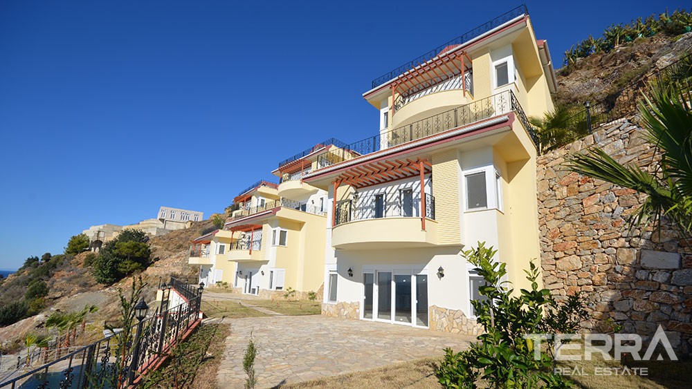Sea view villas for sale in Gazipasa - 10235