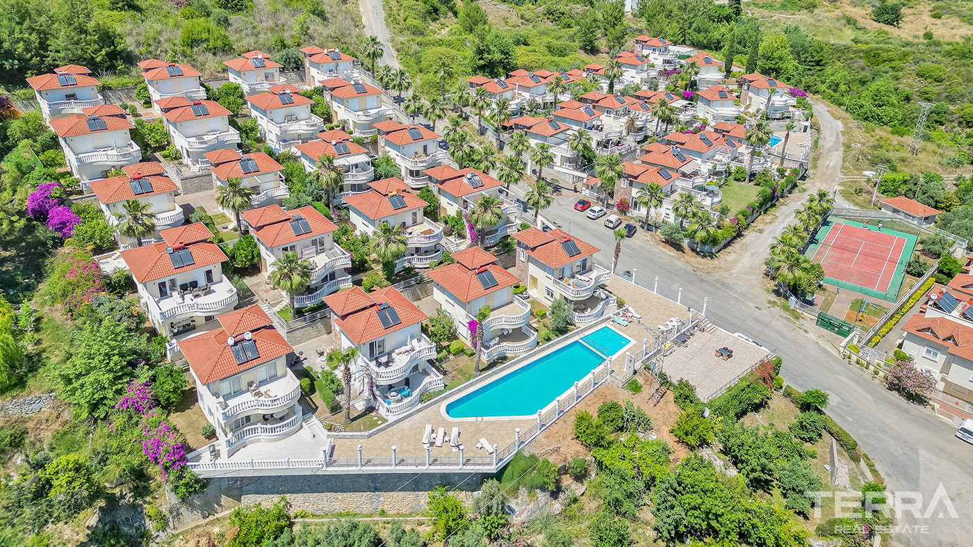 Tepe Villa Resort — Seaview Villas for Sale in Tepe, Alanya, Turkey - 104393