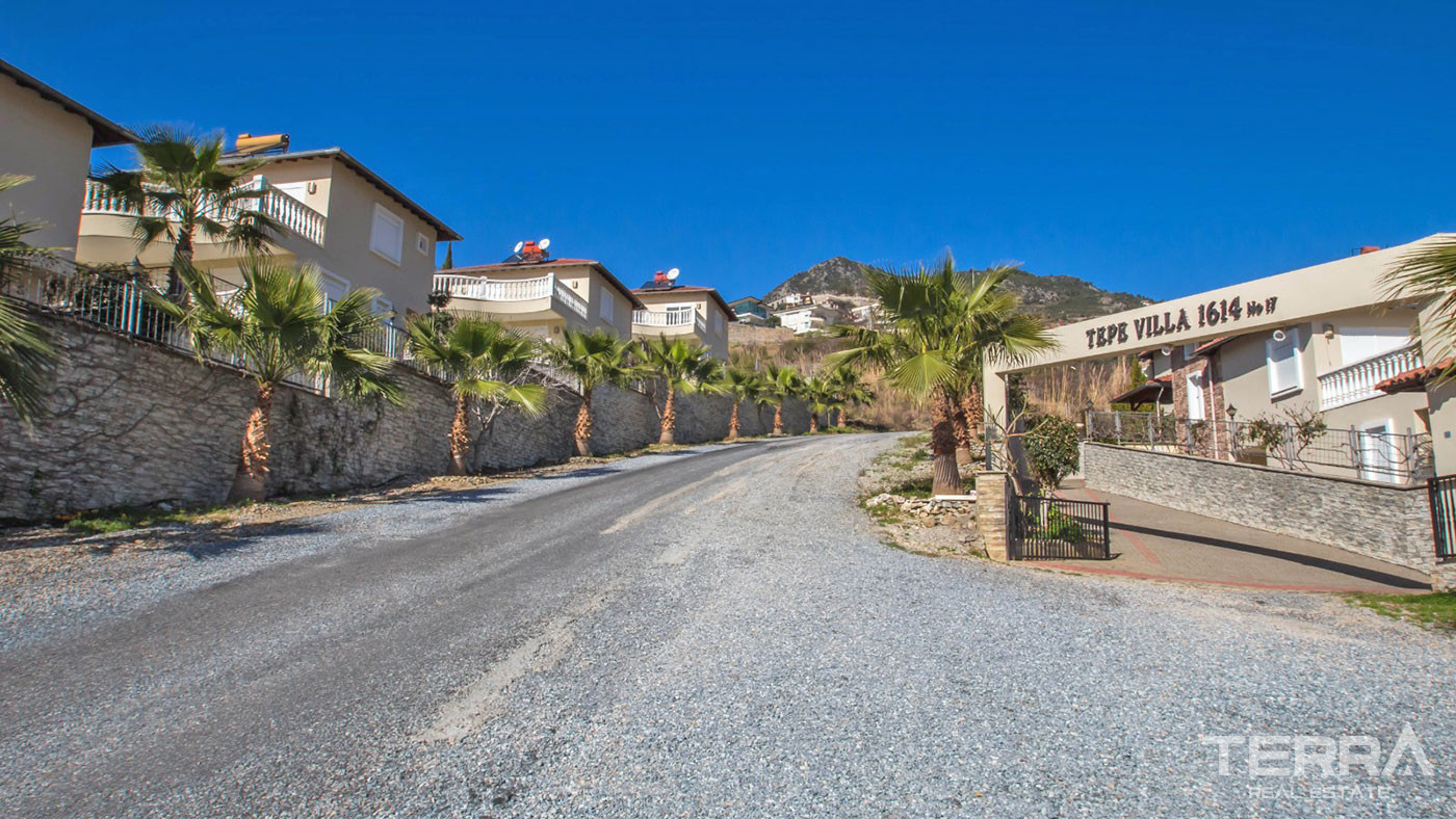 Tepe Villa Resort — Seaview Villas for Sale in Tepe, Alanya, Turkey - 104401