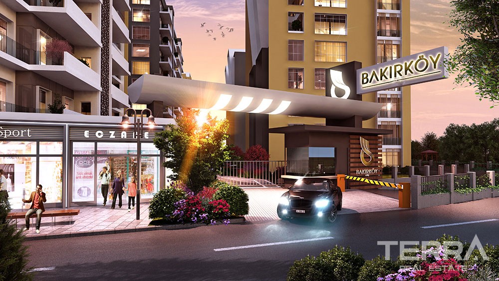 Sea view apartments for sale in central Istanbul Bakırköy - 10364