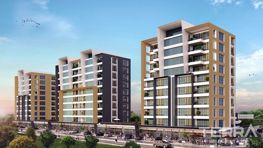 Sea view apartments for sale in central Istanbul Bakırköy - 10365