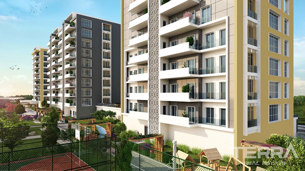 Sea view apartments for sale in central Istanbul Bakırköy - 10371