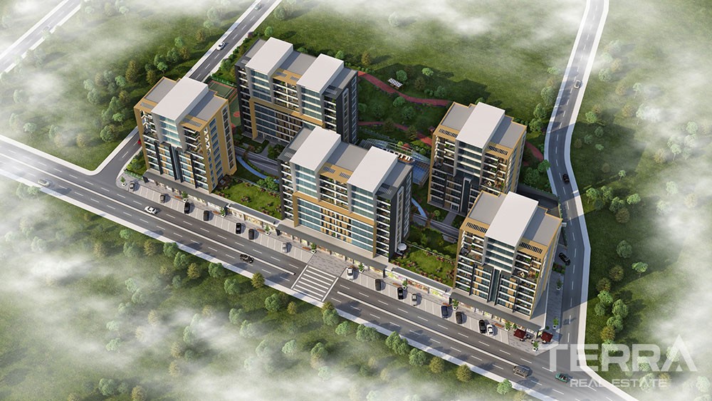 Sea view apartments for sale in central Istanbul Bakırköy - 10380