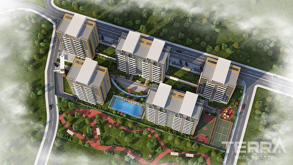 Sea view apartments for sale in central Istanbul Bakırköy - 10381