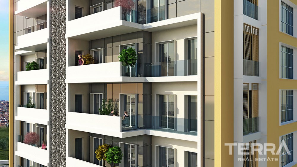 Sea view apartments for sale in central Istanbul Bakırköy - 10387