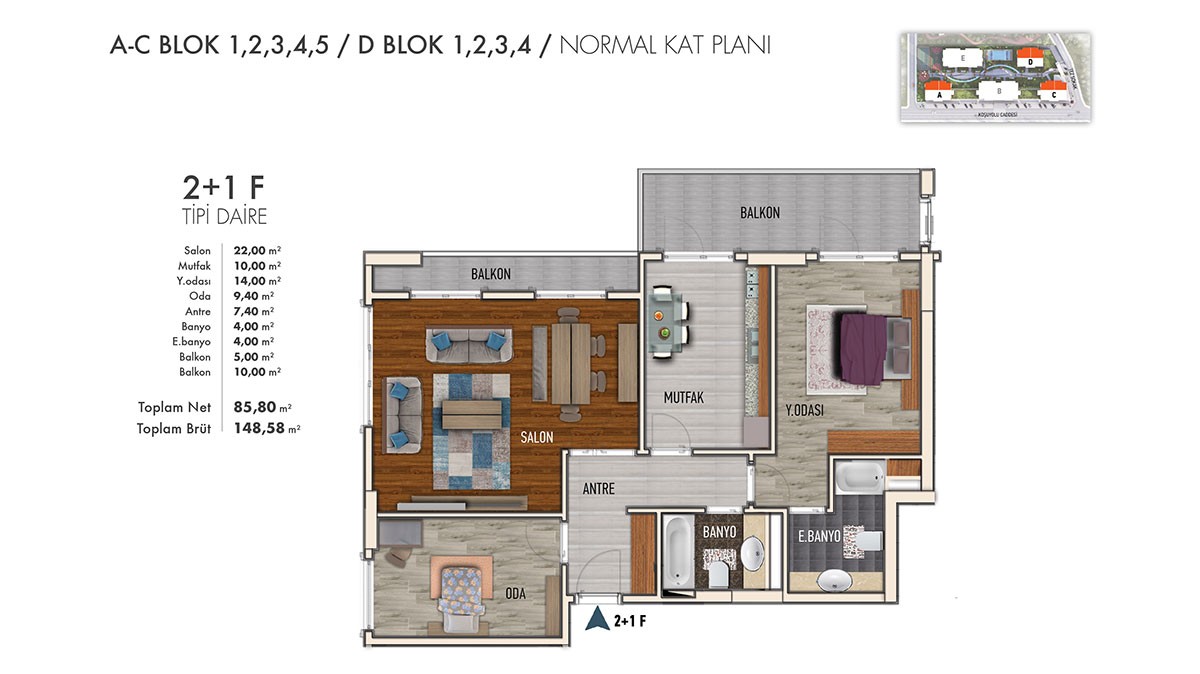 Sea view apartments for sale in central Istanbul Bakırköy - 10399