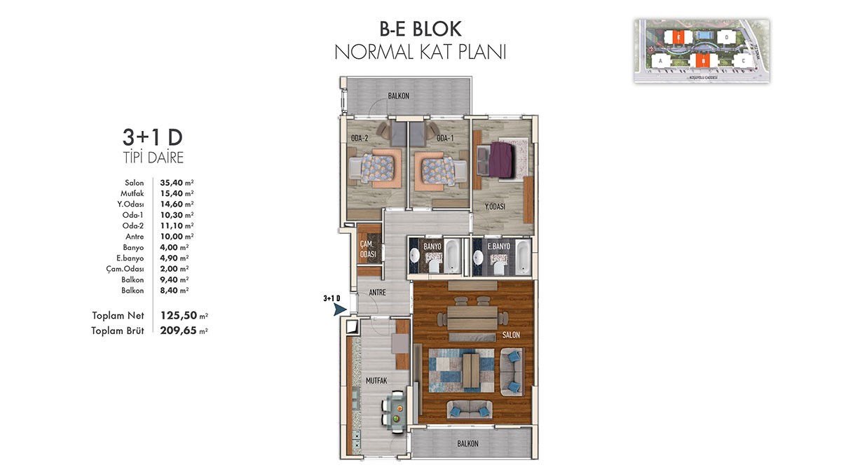 Sea view apartments for sale in central Istanbul Bakırköy - 10412